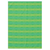 aanvaarding | Geel Groen Blauw Shibori patroon Tafelkleed (Voorkant)