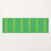 aanvaarding | Geel Groen Blauw Shibori patroon Yogamat (Achterkant (horizontaal))