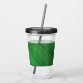 aanvaarding | groen eclectisch boho-patroon acryl drinkbeker (Achterkant)