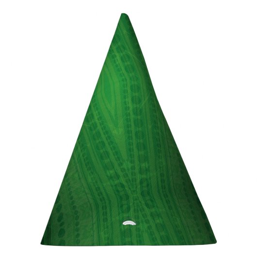 aanvaarding | groen eclectisch boho-patroon feesthoedjes (Rechts)