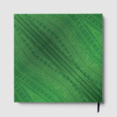 aanvaarding | groen eclectisch boho-patroon gastenboek (Achterkant)