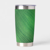 aanvaarding | groen eclectisch boho-patroon geïsoleerde drinkbeker (Links)