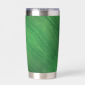 aanvaarding | groen eclectisch boho-patroon geïsoleerde drinkbeker (Achterkant)