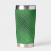 aanvaarding | groen eclectisch boho-patroon geïsoleerde drinkbeker (Voorkant)