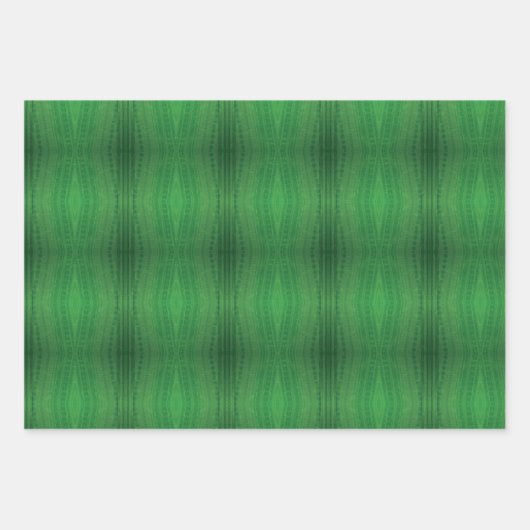 aanvaarding | groen eclectisch boho-patroon inpakpapier vel (Voorkant 2)