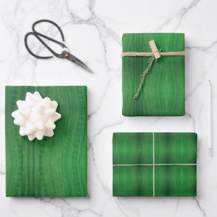 aanvaarding   groen eclectisch boho-patroon inpakpapier vel