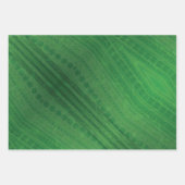 aanvaarding | groen eclectisch boho-patroon inpakpapier vel (Voorkant)