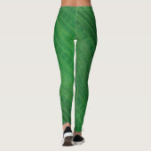 aanvaarding | groen eclectisch boho-patroon leggings (Achterkant)