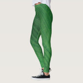 aanvaarding | groen eclectisch boho-patroon leggings (Links)