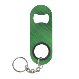 aanvaarding   groen eclectisch boho-patroon mini flessenopener