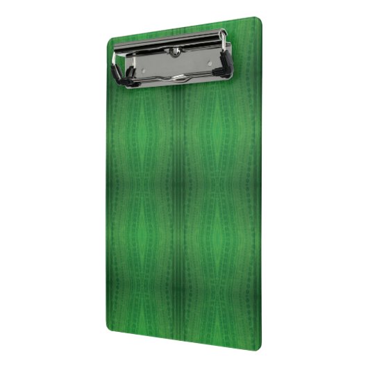 aanvaarding | groen eclectisch boho-patroon mini klembord (Angled2)