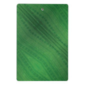 aanvaarding | groen eclectisch boho-patroon mini klembord (Achterkant)