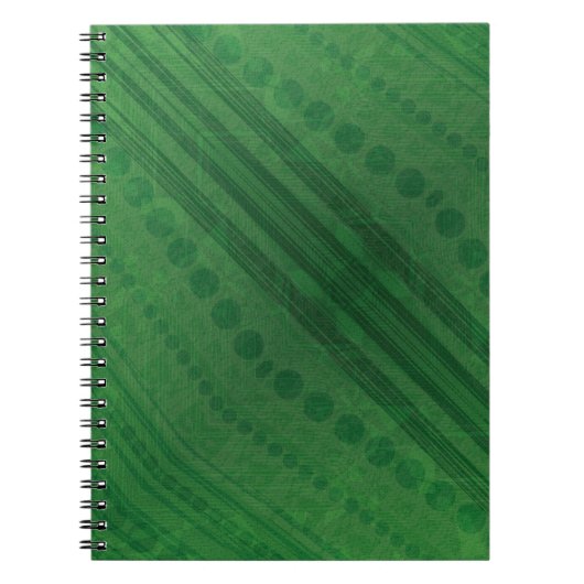 aanvaarding | groen eclectisch boho-patroon notitieboek (Voorkant)