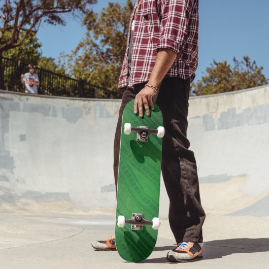 aanvaarding | groen eclectisch boho-patroon persoonlijk skateboard (Buiten 2)
