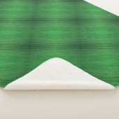 aanvaarding | groen eclectisch boho-patroon sherpa deken (3/4)