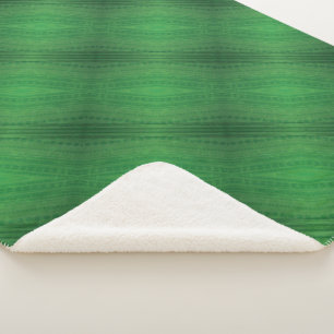 aanvaarding   groen eclectisch boho-patroon sherpa deken