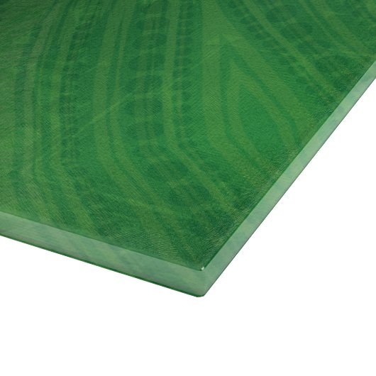 aanvaarding | groen eclectisch boho-patroon snijplank (Hoek)