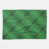 aanvaarding | groen eclectisch boho-patroon theedoek (Horizontaal)