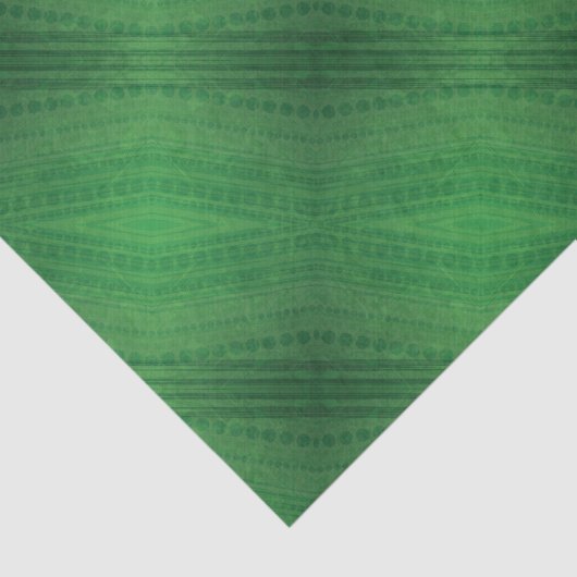 aanvaarding | groen eclectisch boho-patroon tissuepapier (Detail)