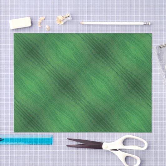 aanvaarding | groen eclectisch boho-patroon tissuepapier (Craft)