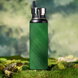 aanvaarding | groen eclectisch boho-patroon waterfles