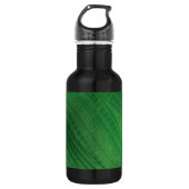 aanvaarding | groen eclectisch boho-patroon waterfles (Voorkant)