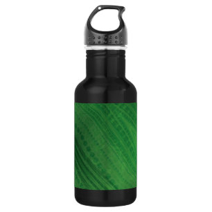 aanvaarding groen eclectisch boho-patroon waterfles