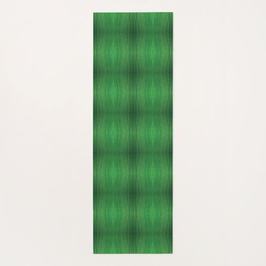 aanvaarding | groen eclectisch boho-patroon yogamat (Achterkant)