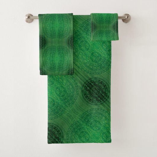 aanvaarding | Groene Meditatie Bad Handdoek (Insitu)