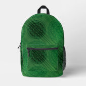 aanvaarding | Groene Meditatie Bedrukte Rugzak (Voorkant)