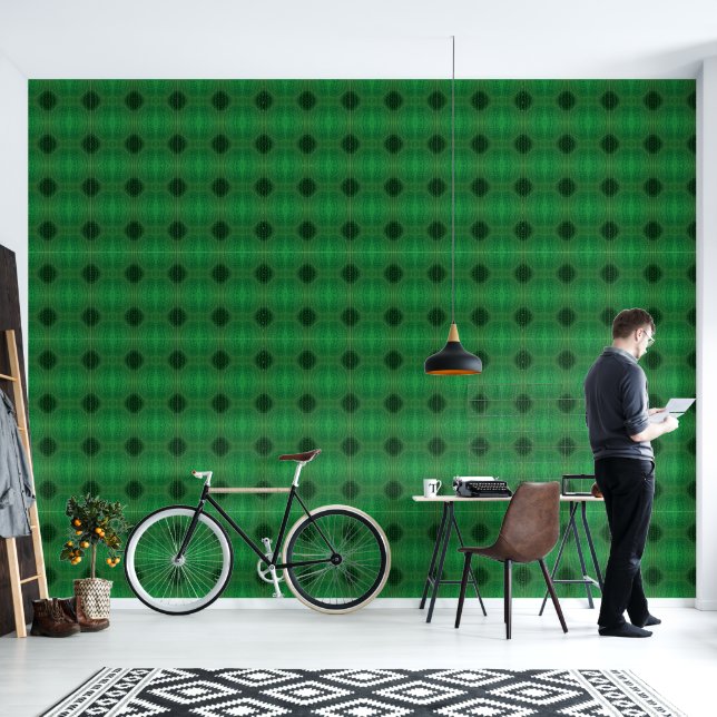 aanvaarding | Groene Meditatie Behang (Woonkamer)