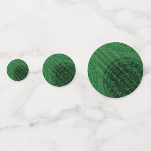 aanvaarding | Groene Meditatie Confetti (Voorkanten)