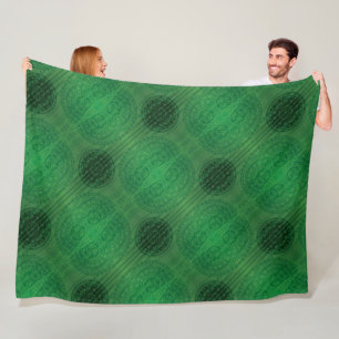 aanvaarding   Groene Meditatie Fleece Deken