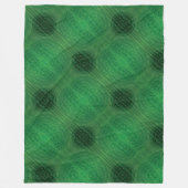 aanvaarding | Groene Meditatie Fleece Deken (Voorkant)