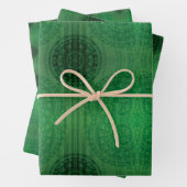 aanvaarding | Groene Meditatie Inpakpapier Vel (In situ)