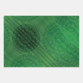 aanvaarding | Groene Meditatie Inpakpapier Vel (Voorkant)