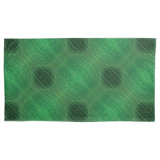 aanvaarding | Groene Meditatie Kussensloop (Voorkant-Links)