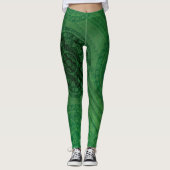 aanvaarding | Groene Meditatie Leggings (Voorkant)