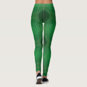 aanvaarding | Groene Meditatie Leggings (Achterkant)