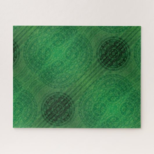 aanvaarding | Groene Meditatie Legpuzzel (Horizontaal)