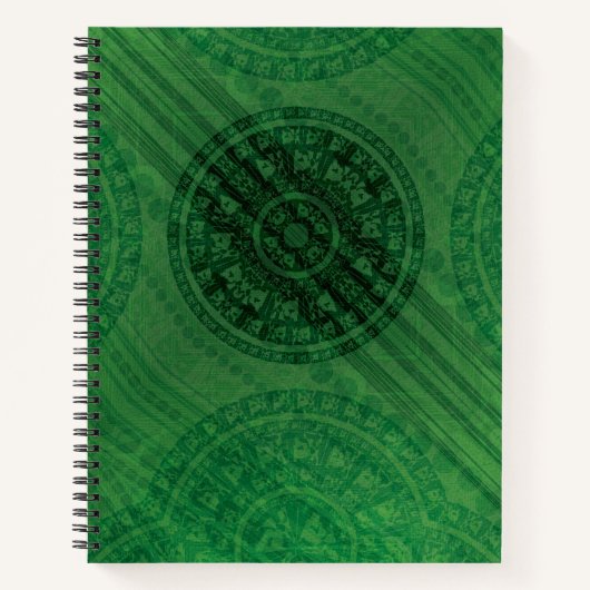 aanvaarding | Groene Meditatie Notitieboek (Voorkant)