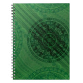 aanvaarding | Groene Meditatie Notitieboek (Voorkant)