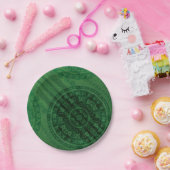 aanvaarding | Groene Meditatie Papieren Bordje (Feest)