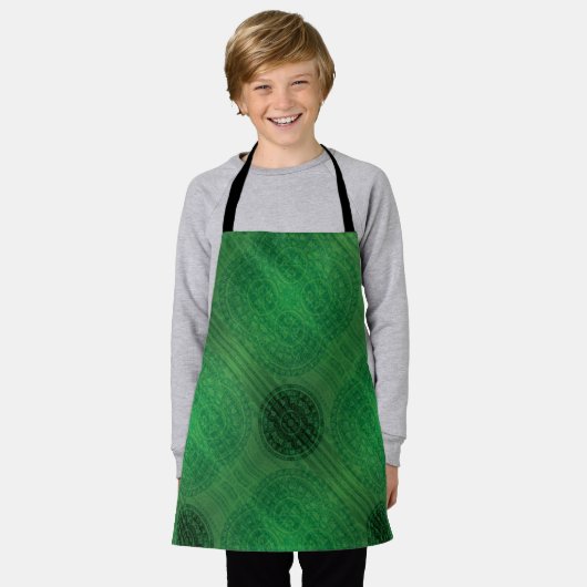 aanvaarding | Groene Meditatie Schort (Gedragen)