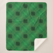 aanvaarding | Groene Meditatie Sherpa Deken (Voorkant)