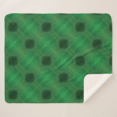 aanvaarding | Groene Meditatie Sherpa Deken (Voorkant (horizontaal))