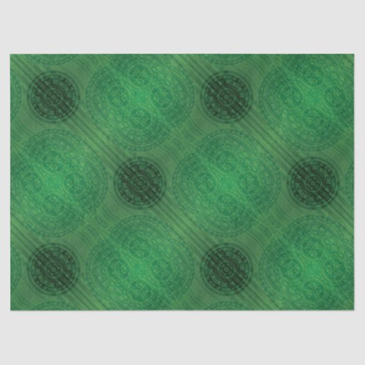 aanvaarding | Groene Meditatie Tissuepapier (Voorkant)