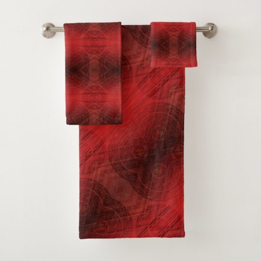 aanvaarding | Rode Meditatie Bad Handdoek (Insitu)