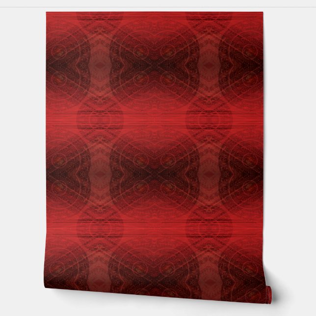 aanvaarding | Rode Meditatie Behang (Afrollen)