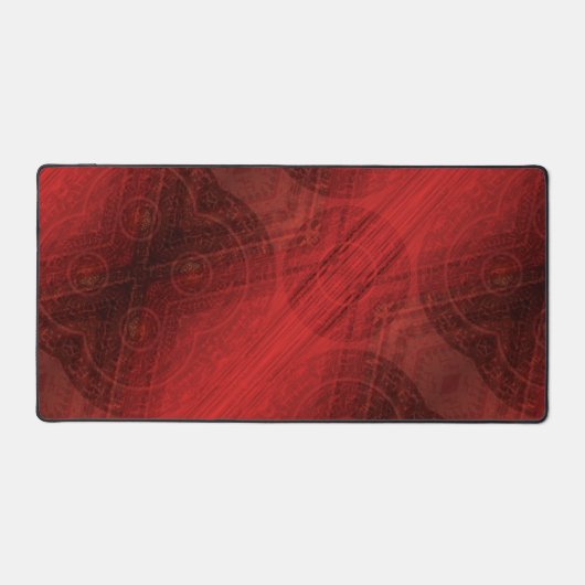 aanvaarding | Rode Meditatie Bureaumat (Voorkant)